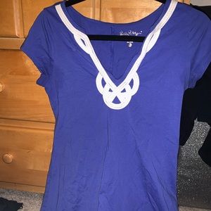 Lily Pulitzer casual summer dress cornflower blue